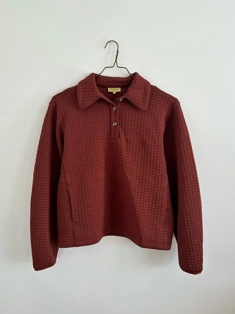 HIKERKIND Midlayer 01 Quilted Jacket Red Medium